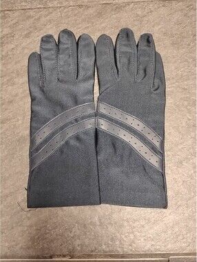 Vintage 1994 Hanes Her Way Navy Stretch Gloves One Size